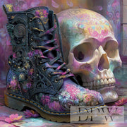 Skull with Flowerboot by Casalla Vendetta mit 280 Farben