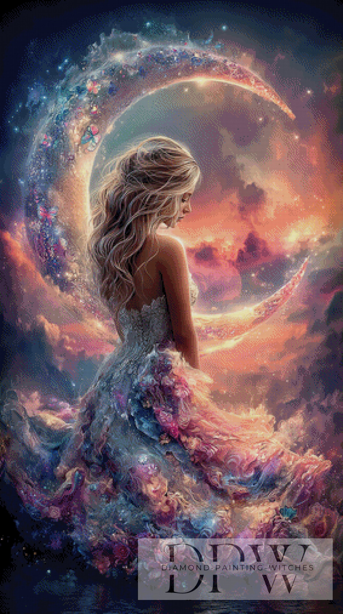 Dreaming in the Moonlight by ellufija with 210 colors