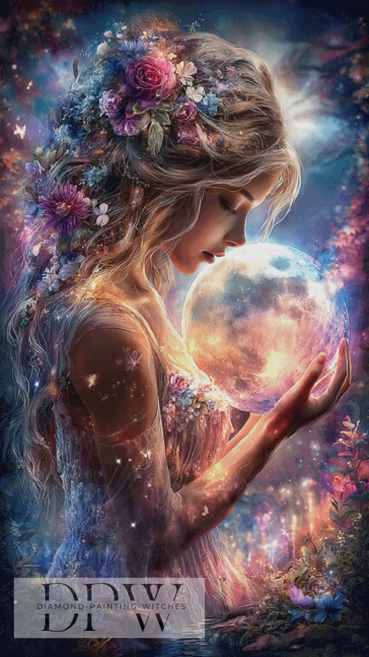 Guardian of the Moon by ellufija with 270 colors