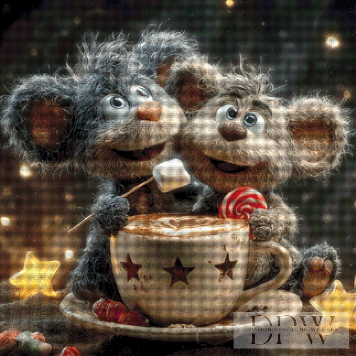 Jimmy und Timmy naschen by Pixxel Pics mit 180 Farben