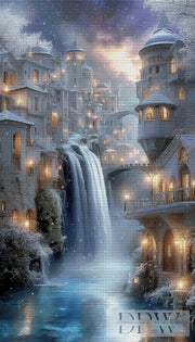 Elly_A.I.作「Winterlichtburg」、180色使用