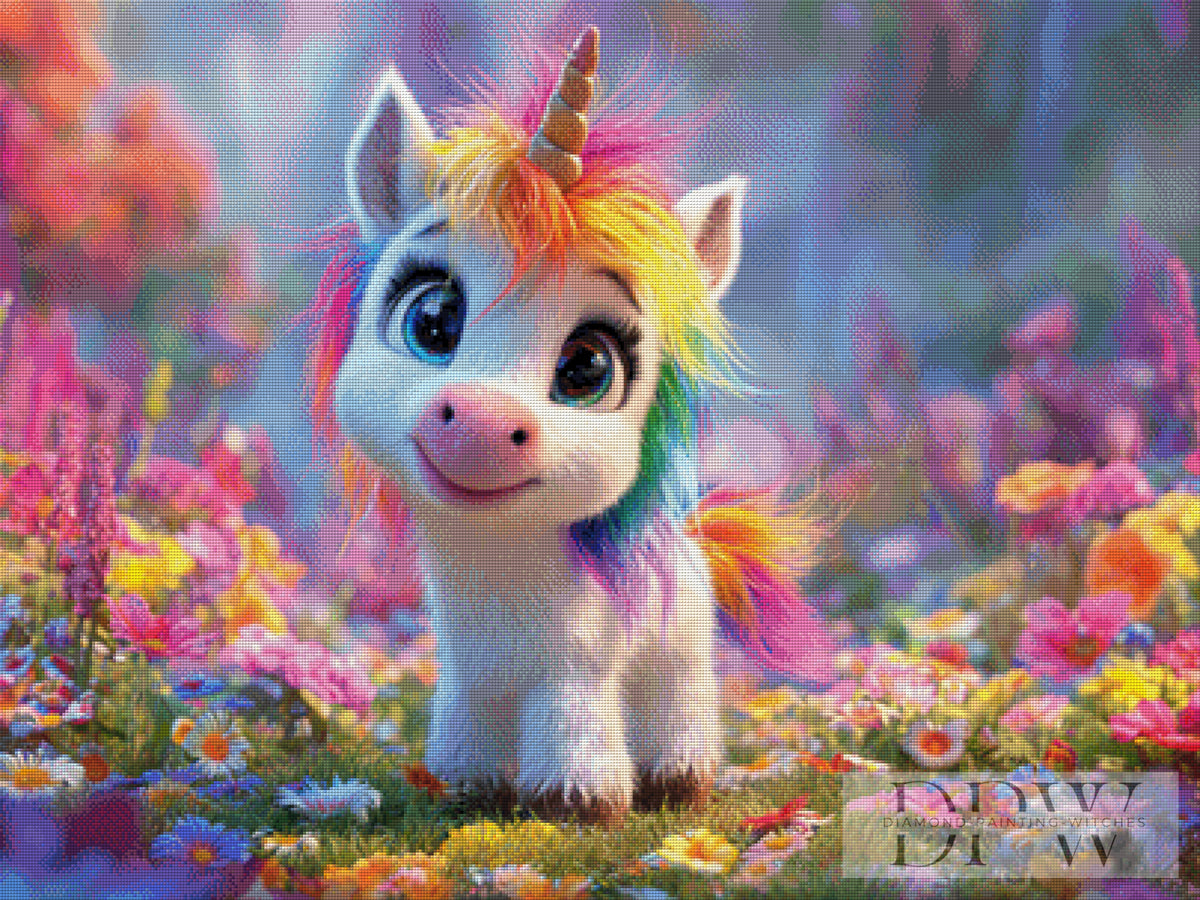 Flufficorn by ellufija mit 360 Farben