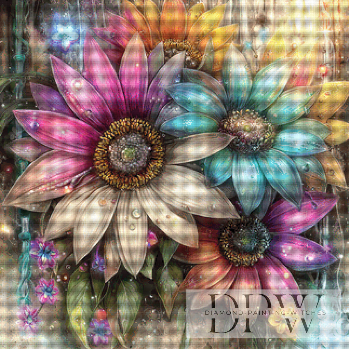 Märchenblumen by Elly_A.I. mit 320 Farben