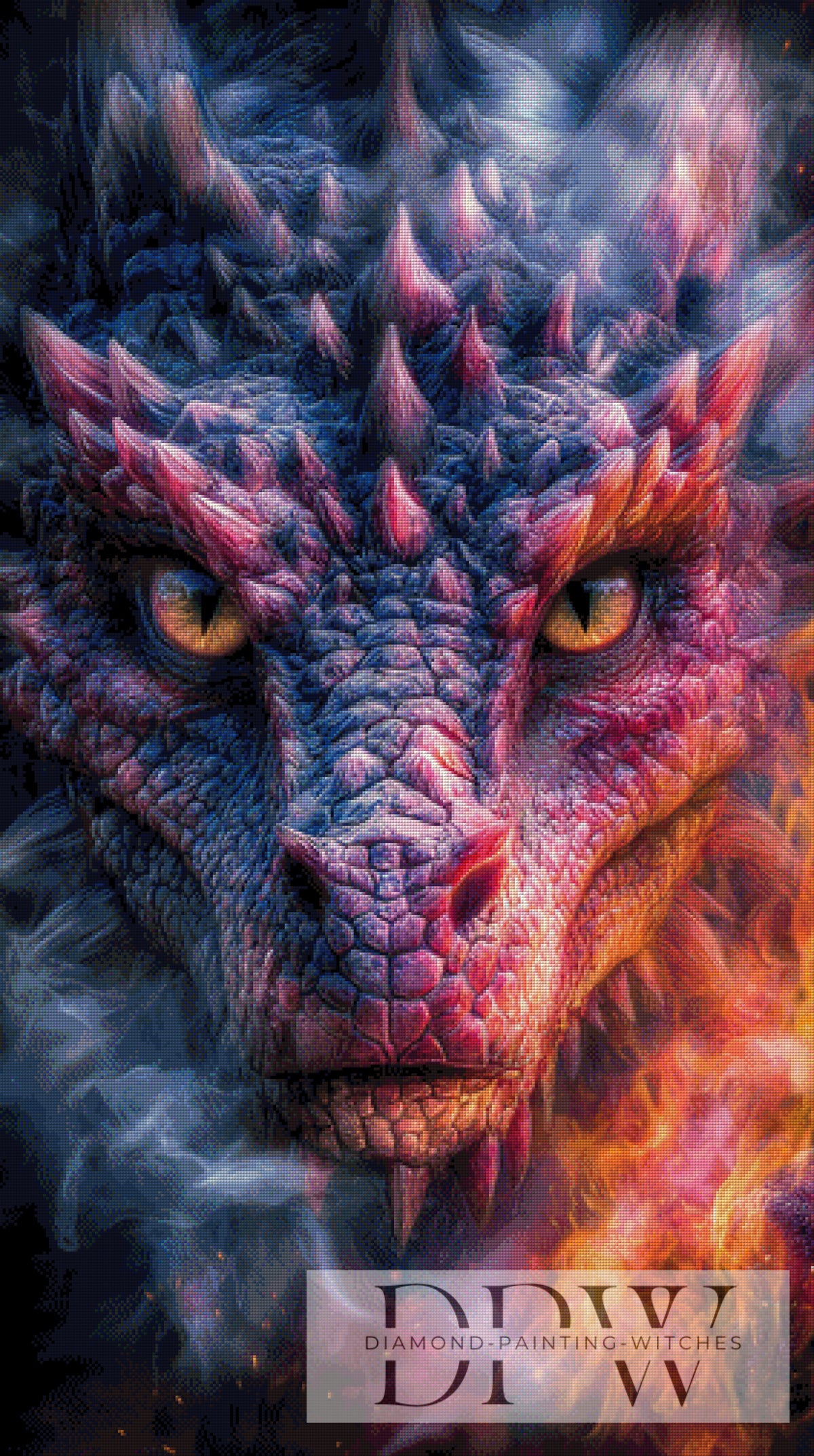 Dragon King by ellufija with 240 colors