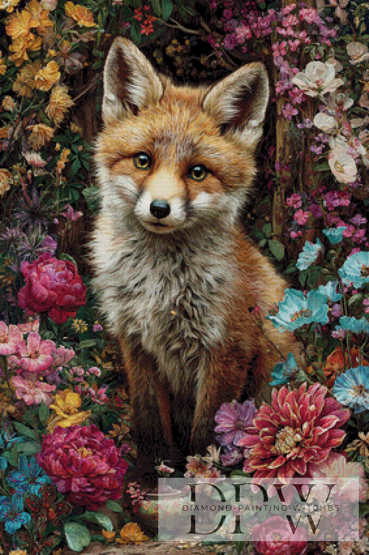 Blütenfuchs by Sunshine with 280 colors