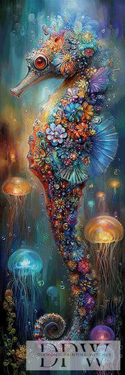 Blossom Seahorse by Catill with 350 colors