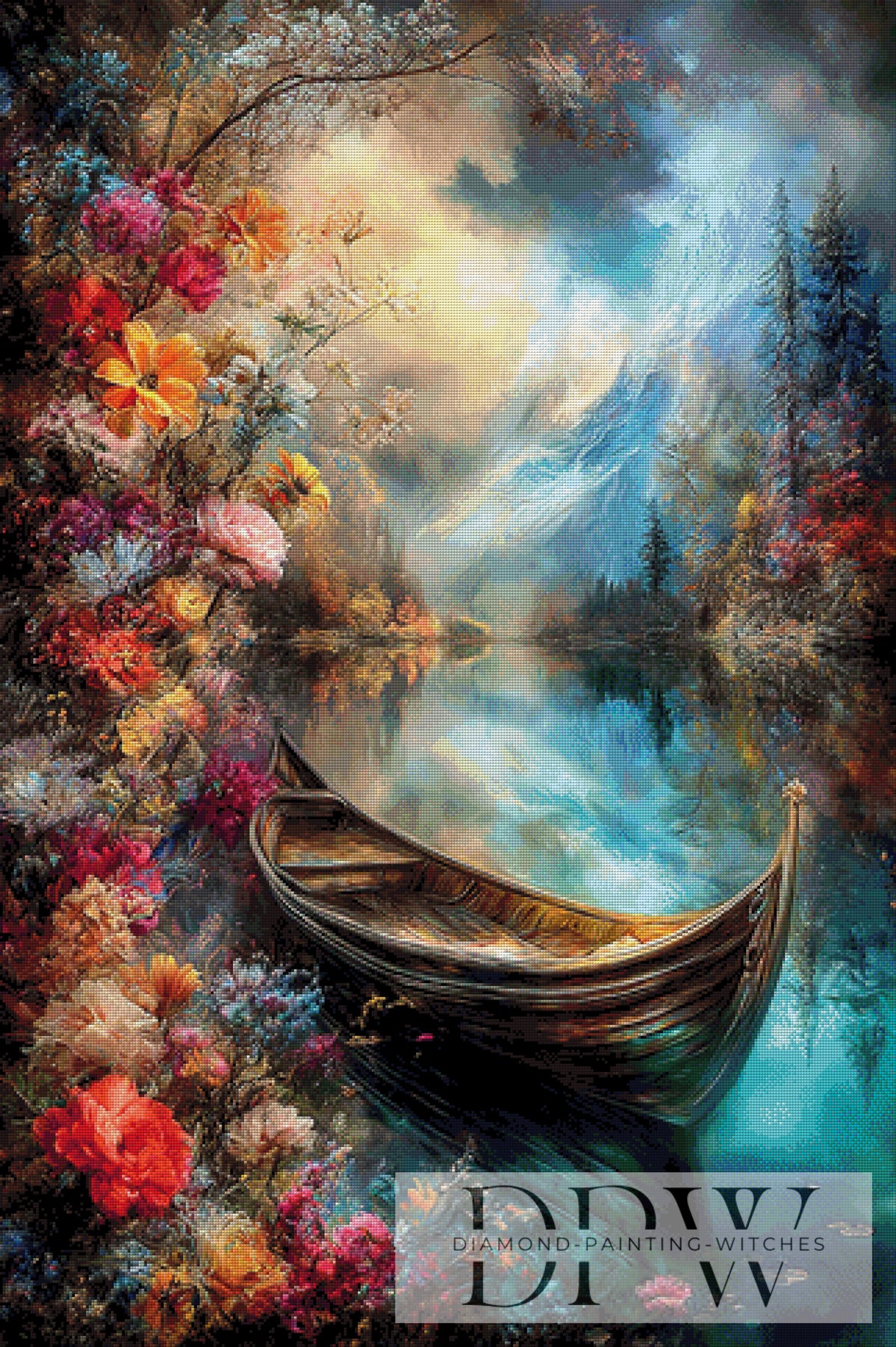 Heavenly boat tour by Catill with 350 colors