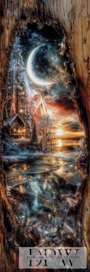 Winter vibes in a hole by Pixxel Pics mit 200 Farben