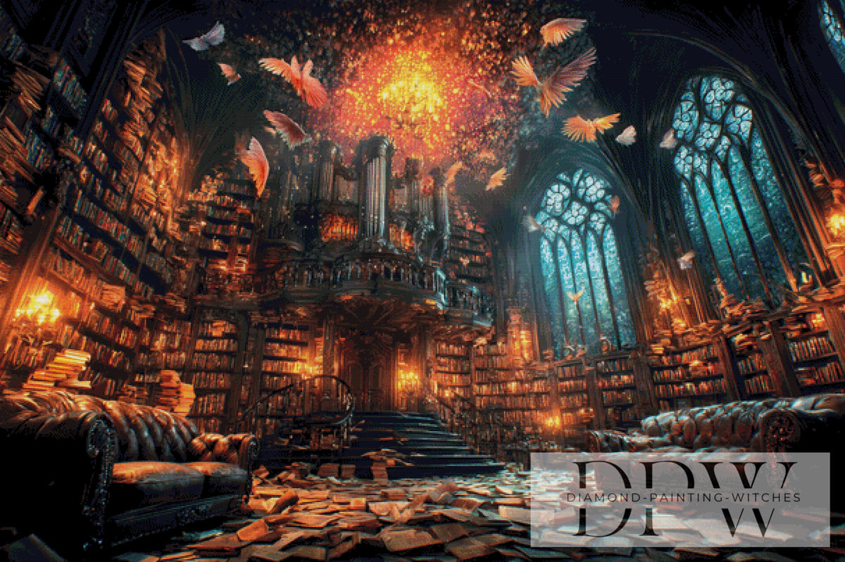 Magic in the library by Pixxel Pics mit 260 Farben