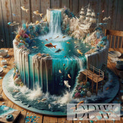 Maritime Cake by Pixxel Pics with 240 colors