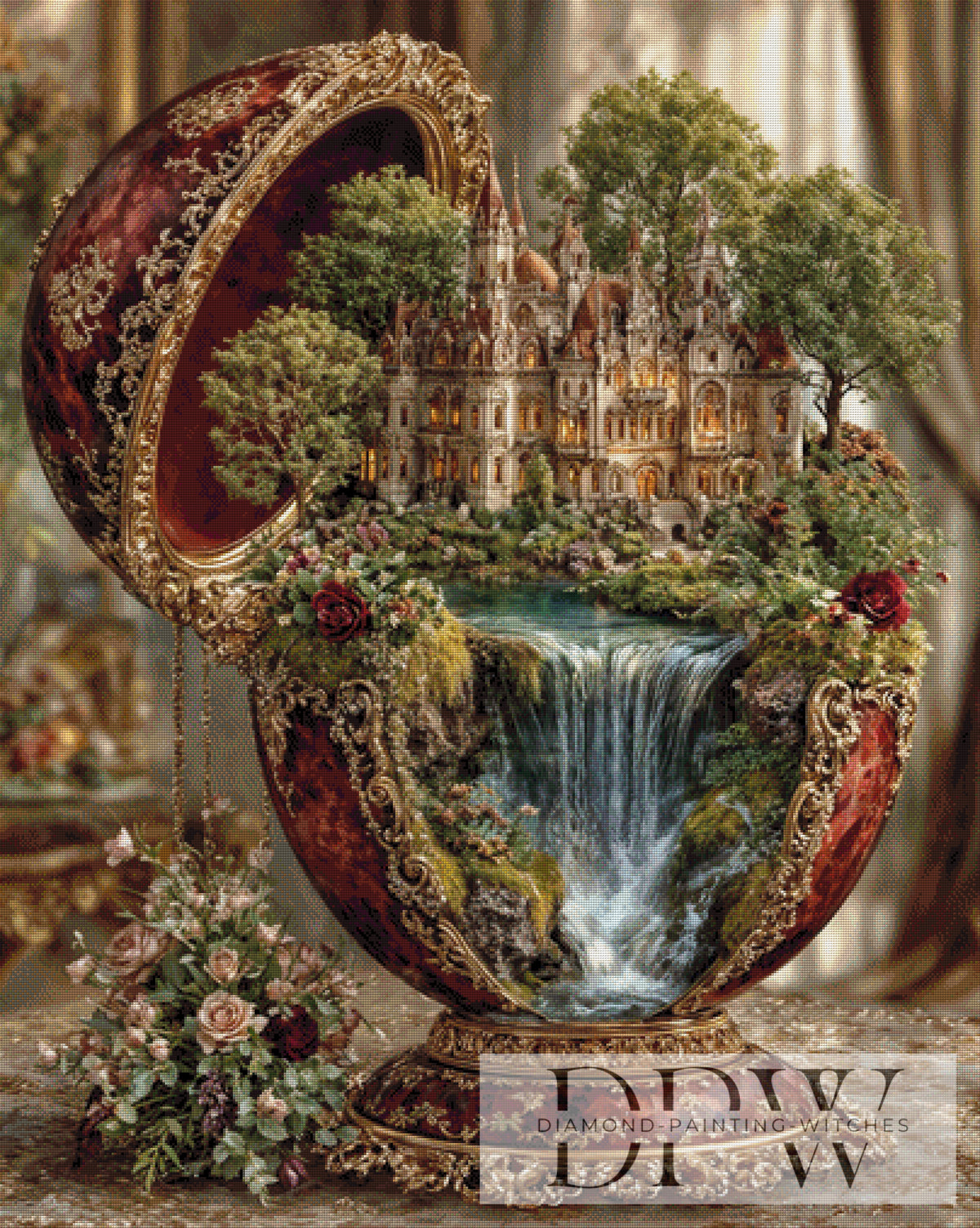 Pixxel PicsによるFaberge Castle（200色）