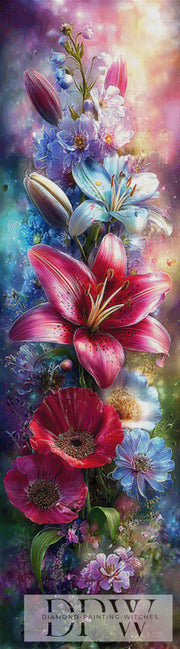 Sparkling Soul Blossoms I by ellufija with 380 colors