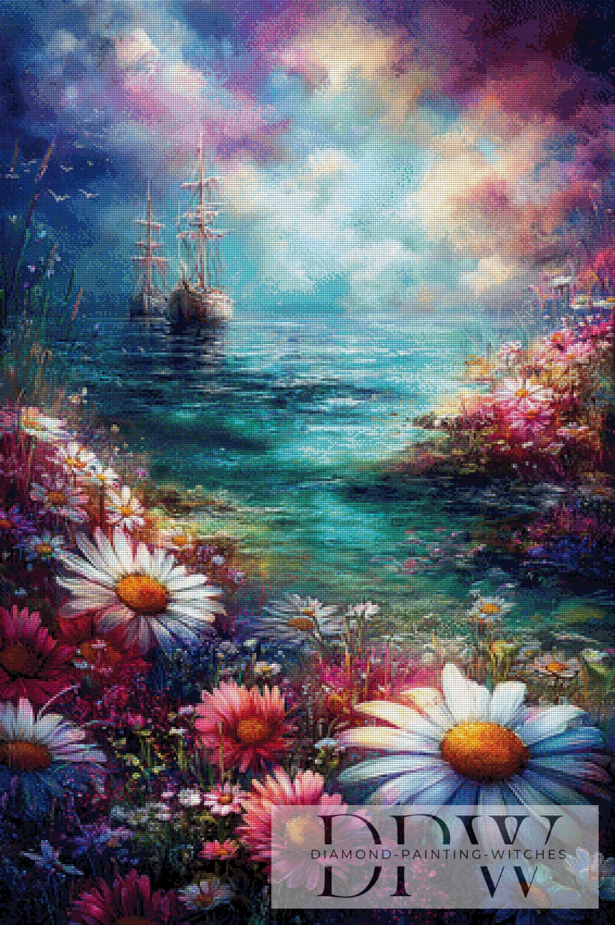 Sails of Longing by ellufija with 360 colors