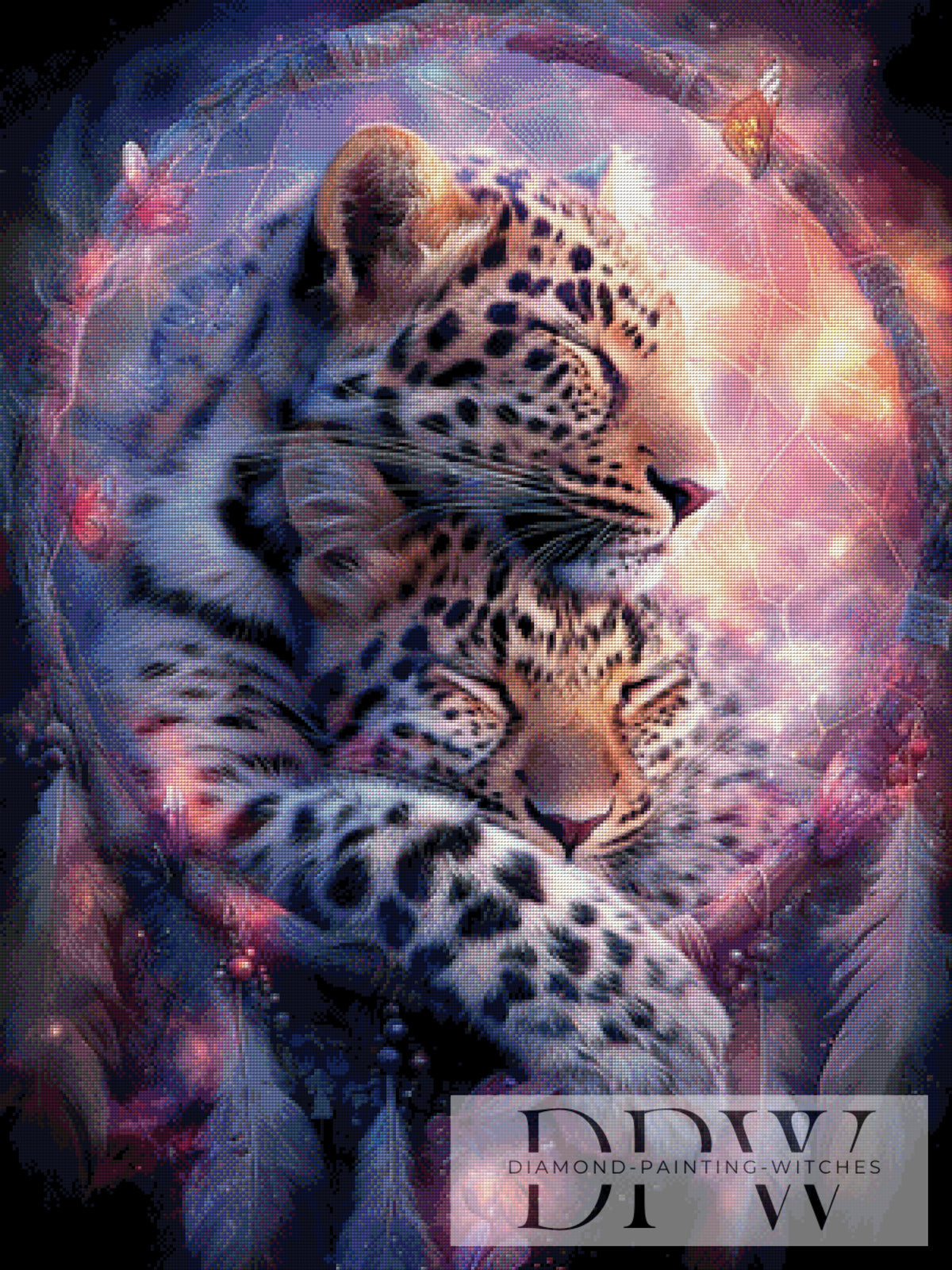 Leopards in the Dreamcatcher by ellufija with 180 colors