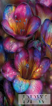 Fantasieblume by Elly_A.I. mit 300 Farben