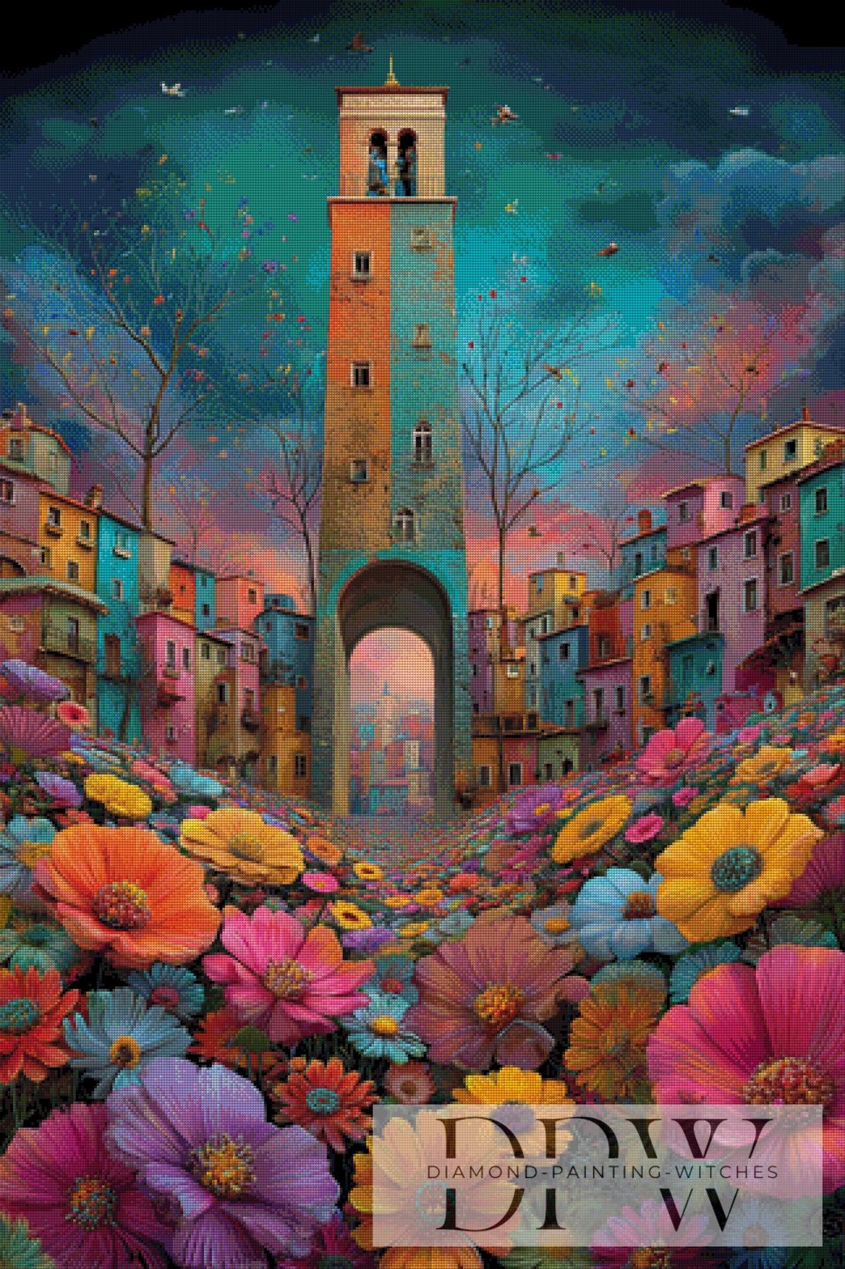 Flowercity by QN with 310 colors