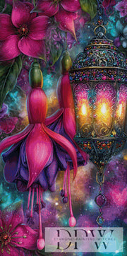 Lantern Blossoms by Elly_A.I. with 300 colors