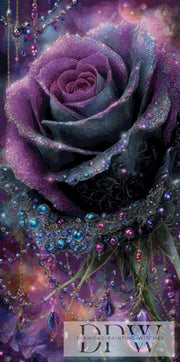 Elly_A.I.作「Purple Black Rose」、180色使用