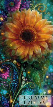 Sonnenstrahlblüte by Elly_A.I. mit 270 Farben