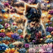 Abends zwischen den Blumen by CreatiVart mit 360 Farben