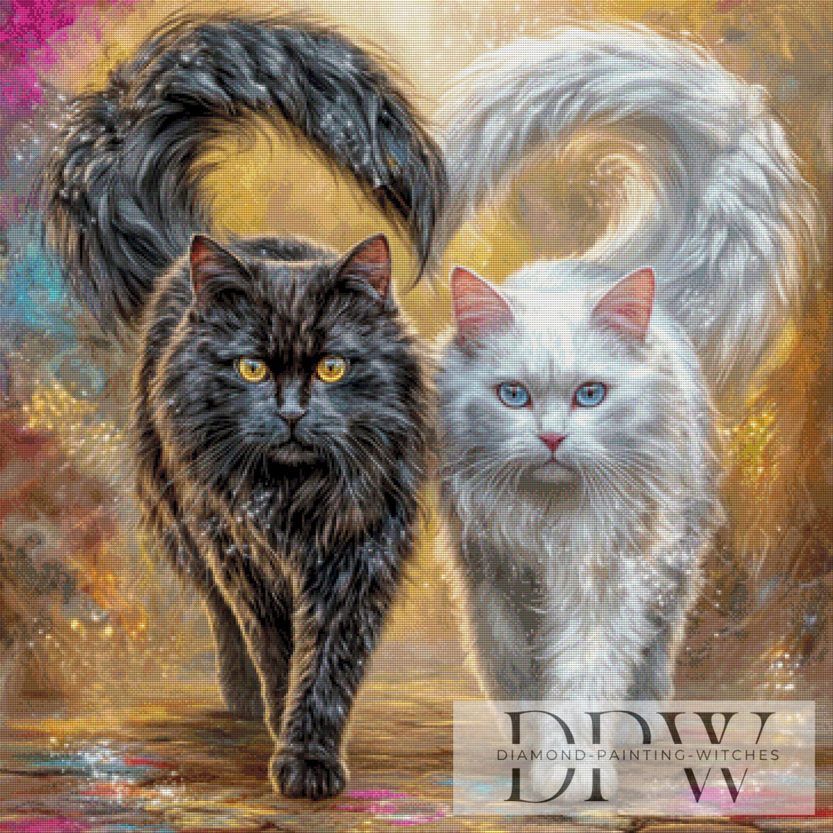 Black & White by CreatiVart with 200 colors