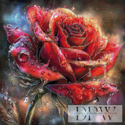 Rote Rose by Casalla Vendetta mit 280 Farben