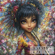 Regina Regenschirm by CreatiVart mit 300 Farben