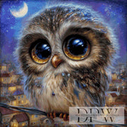 Mini Little Owl by CreatiVart with 160 colors