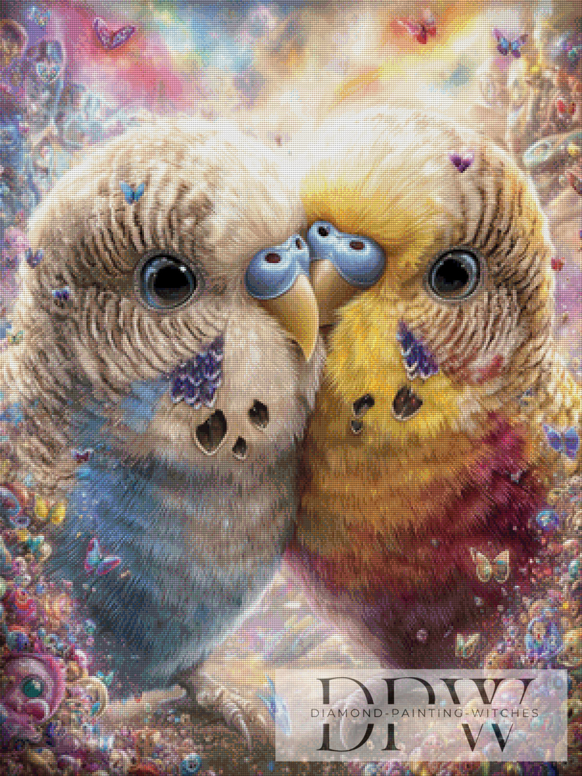 Hansi flirting with Rosi by CreatiVart with 260 colors