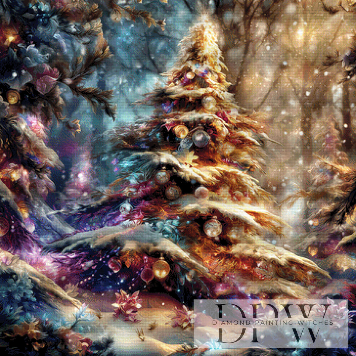 Oh Tannenbaum by Lisa Morgan with 280 colors