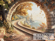 Gleise by Lisa Morgan with 170 colors