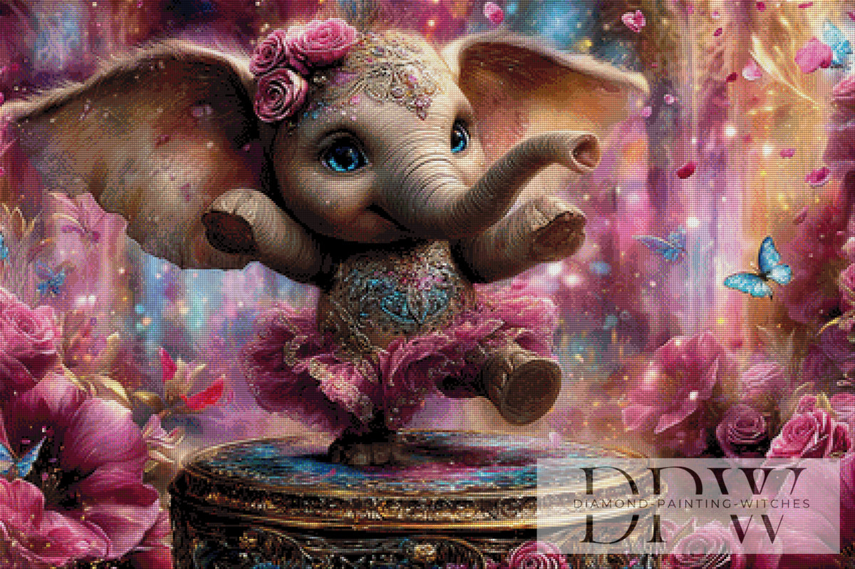 Die ganz besondere Spieluhr by Lisa Morgan mit 280 Farben