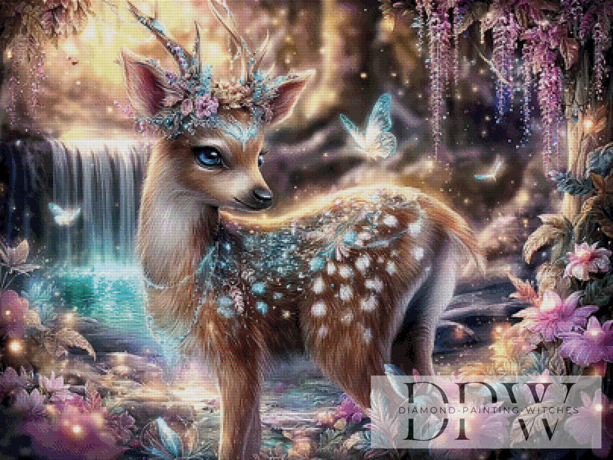 The Magic Deer by Lisa Morgan with 240 colors
