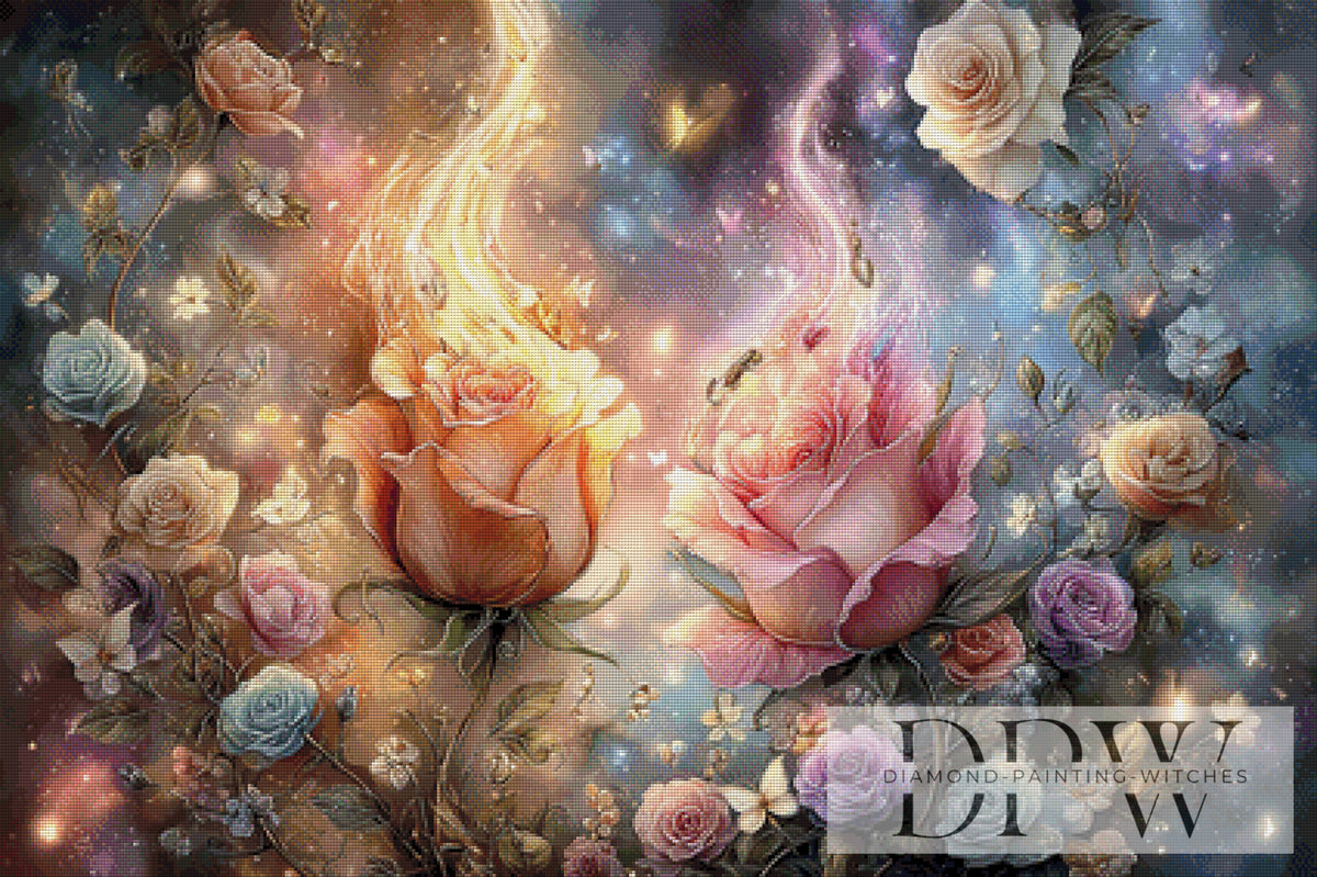 Die flammenden Rosen by Lisa Morgan mit 250 Farben