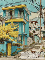 House on the Hillside by Luna with 190 colors