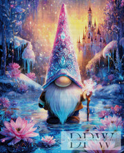 Winterlicher Gnom by Lisa Morgan mit 290 Farben