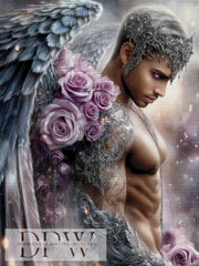 Purple Angel II by Elly_A.I. with 130 colors