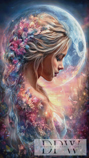 Silver Moon Blossoms by ellufija with 260 colors