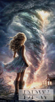 Tornado Girl by ellufija with 180 colors