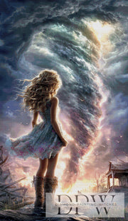 Tornado Girl by ellufija mit 200 Farben