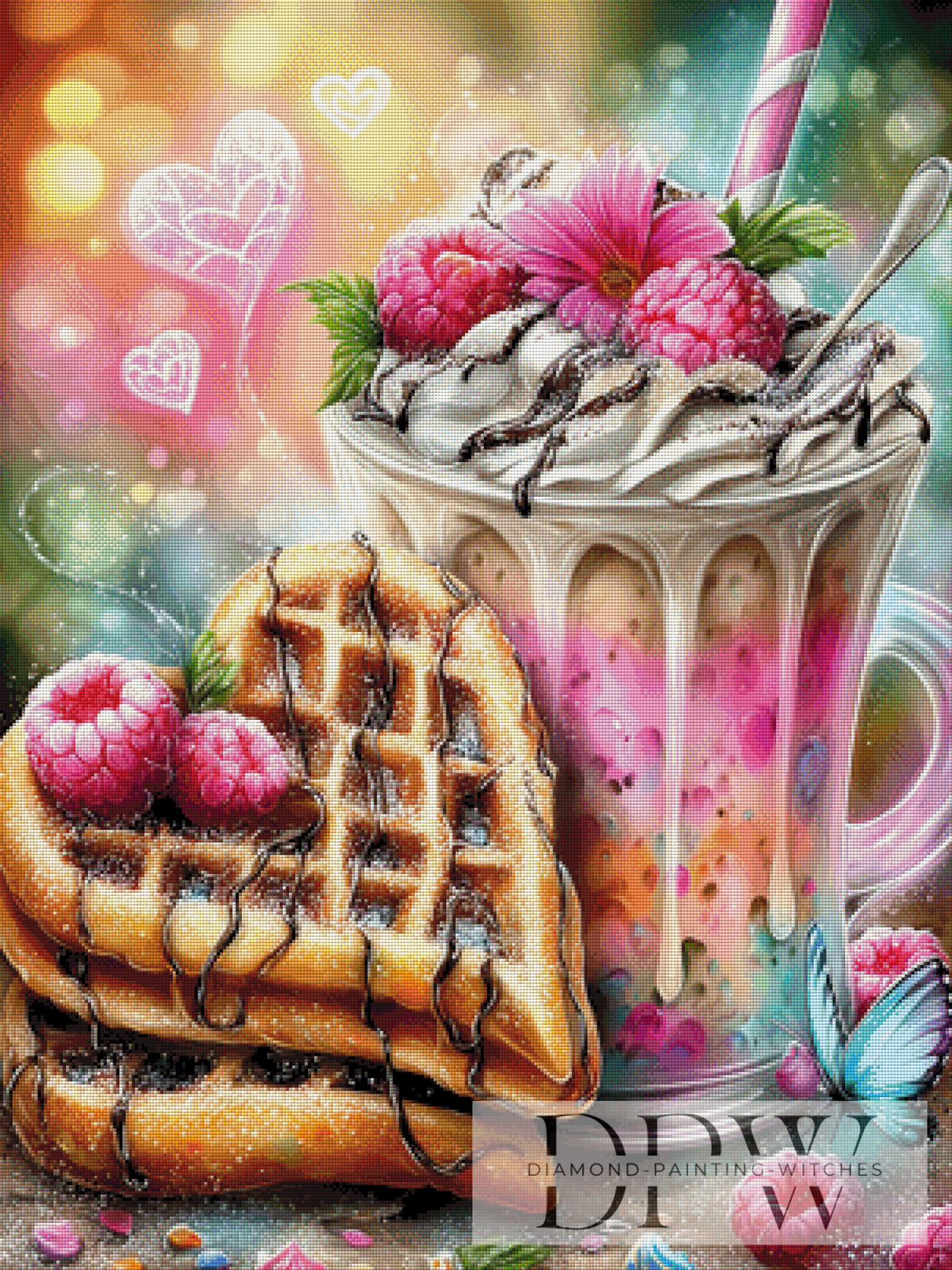 Waffelzeit by Sweet_Loco_AI mit 370 Farben