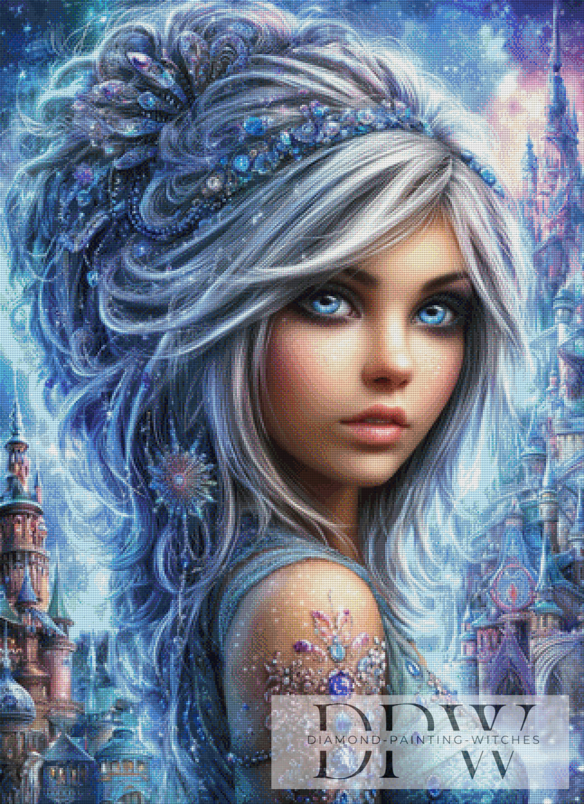 Crystal Princess by Sweet_Loco_AI with 210 colors