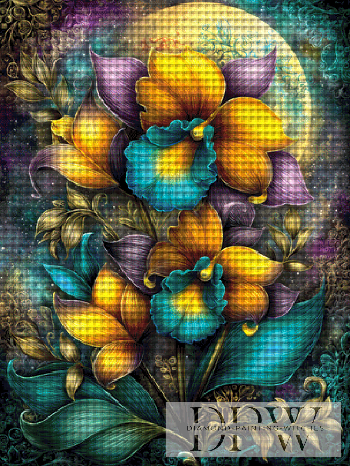 Mondblumen by Sweet_Loco_AI mit 240 Farben