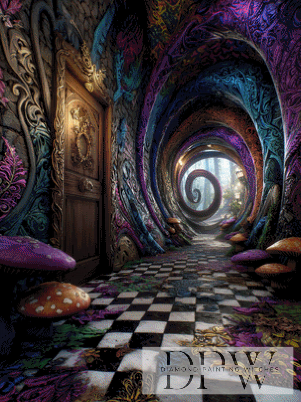 Path to Fantasia by Sweet_Loco_AI with 220 colors
