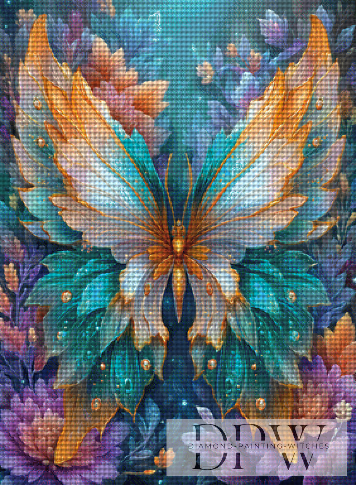Butterfly Fantasy by Sweet_Loco_AI with 280 colors