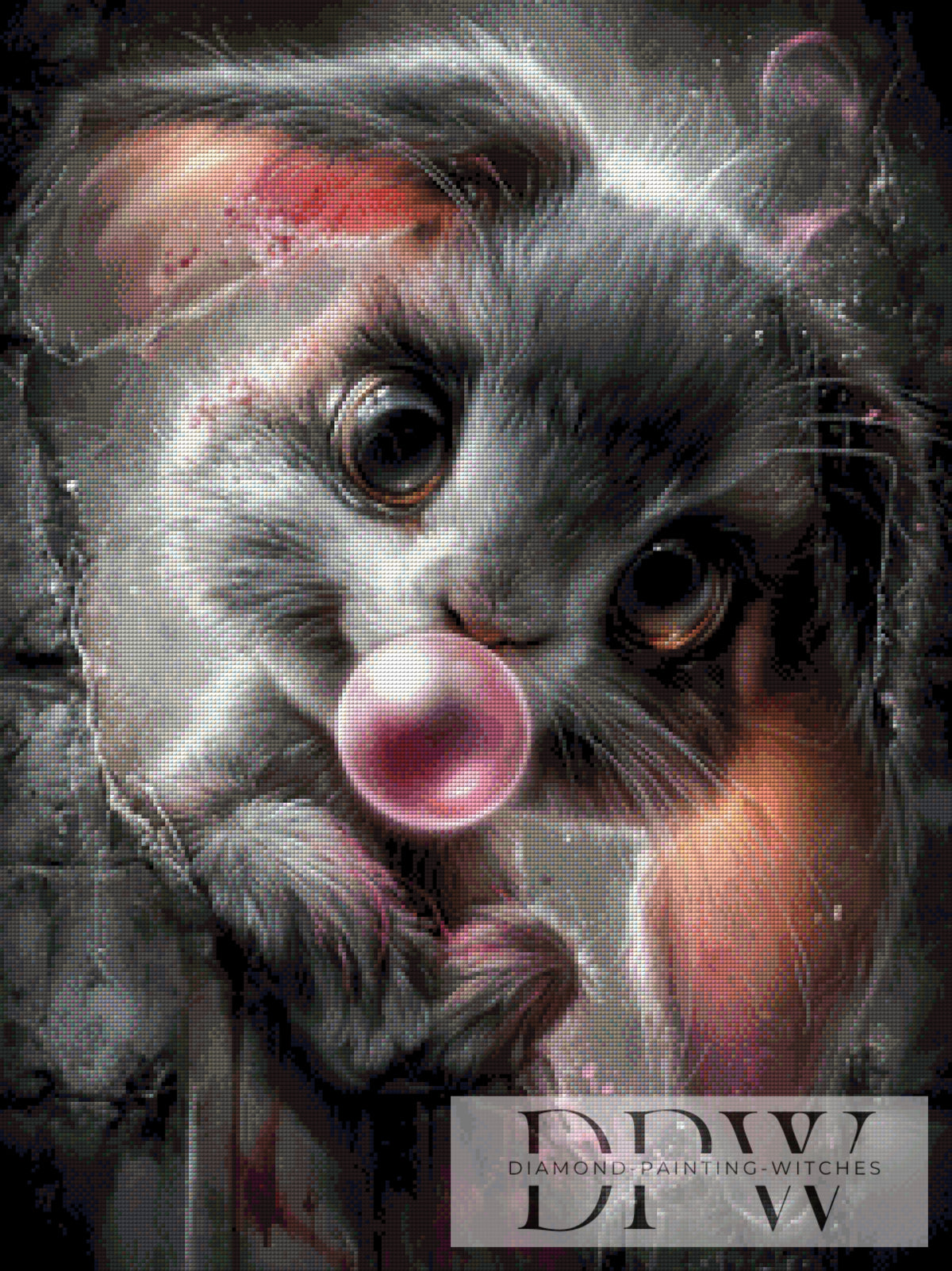 Bubble Bunny by Sweet_Loco_AI with 110 colors