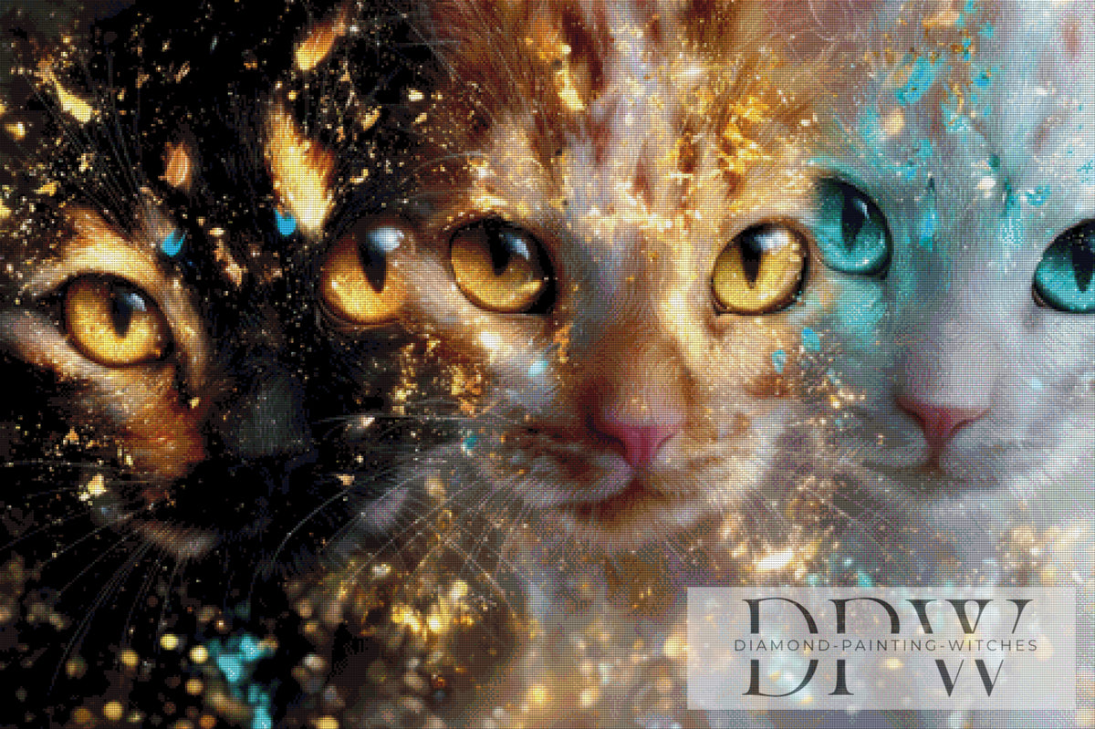 Magical Cats by theA.art mit 240 Farben DPW_4496