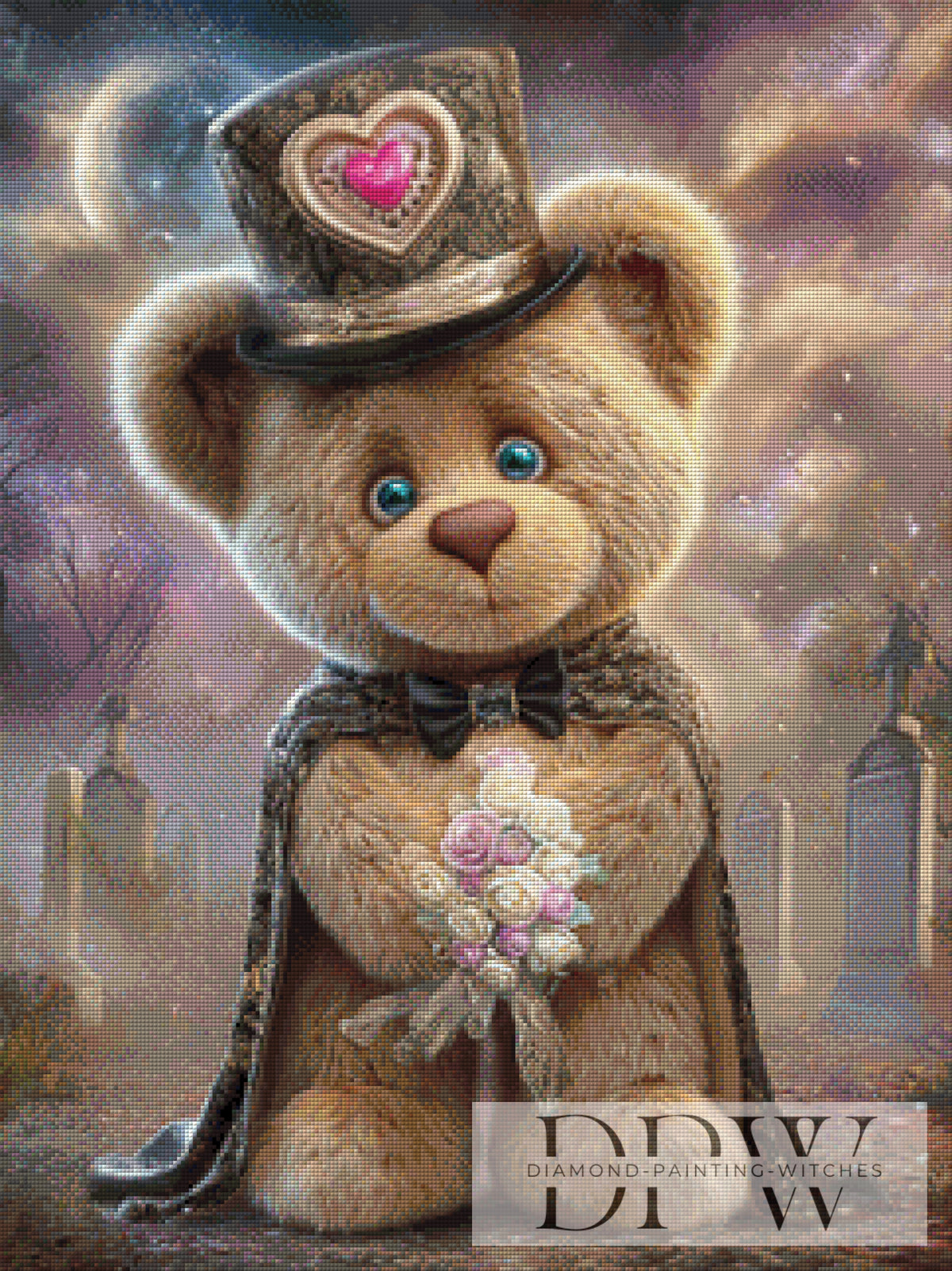 Heart of Plush, Soul of Eternity by Lisa Morgan with 160 Colors