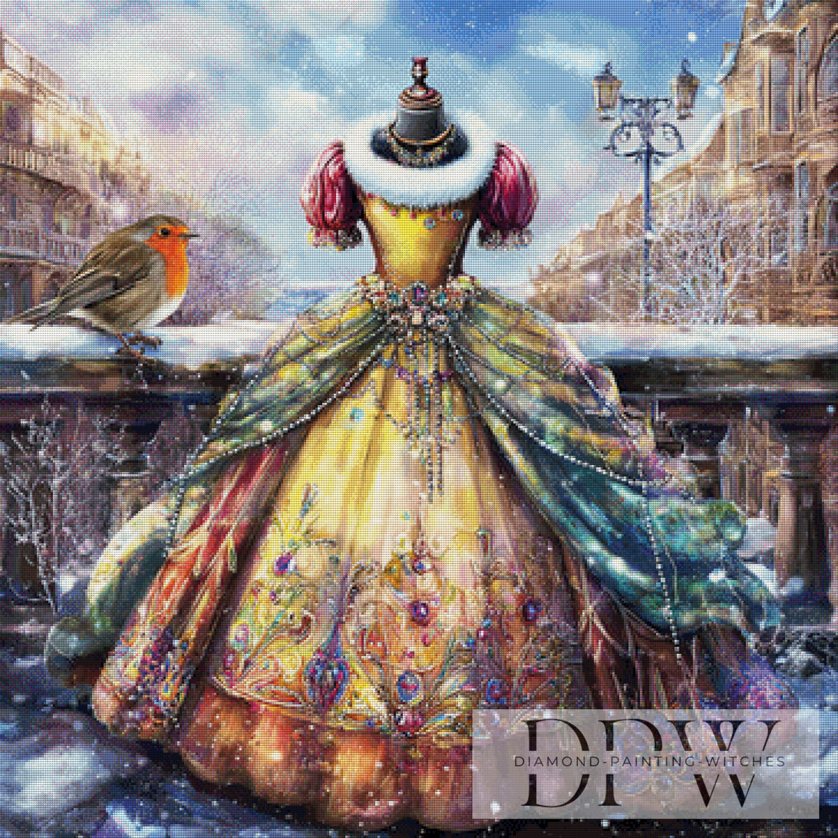 The Robin and the Magic Dress by Lisa Morgan with 320 colors