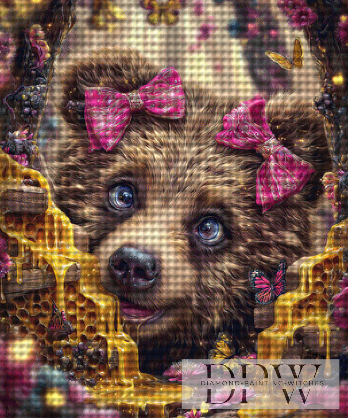 The Sweet Honey Princess by Lisa Morgan with 220 colors